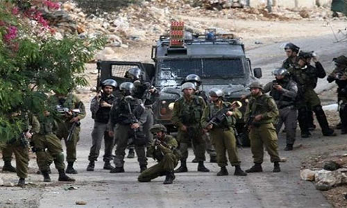 Más de 15 palestinos heridos por soldados de la ocupación israelí